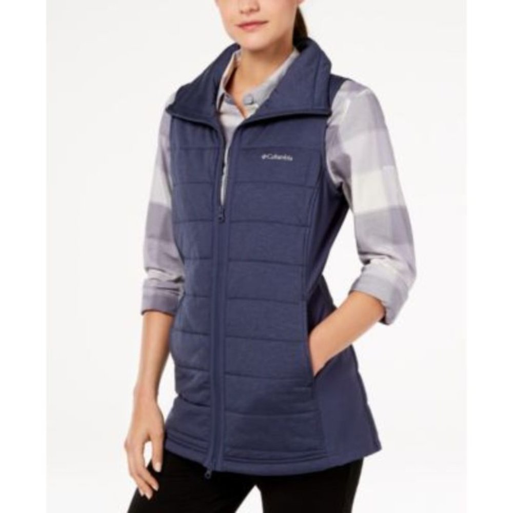 COLUMBIA PLACE TO PLACE VEST CHARCOAL